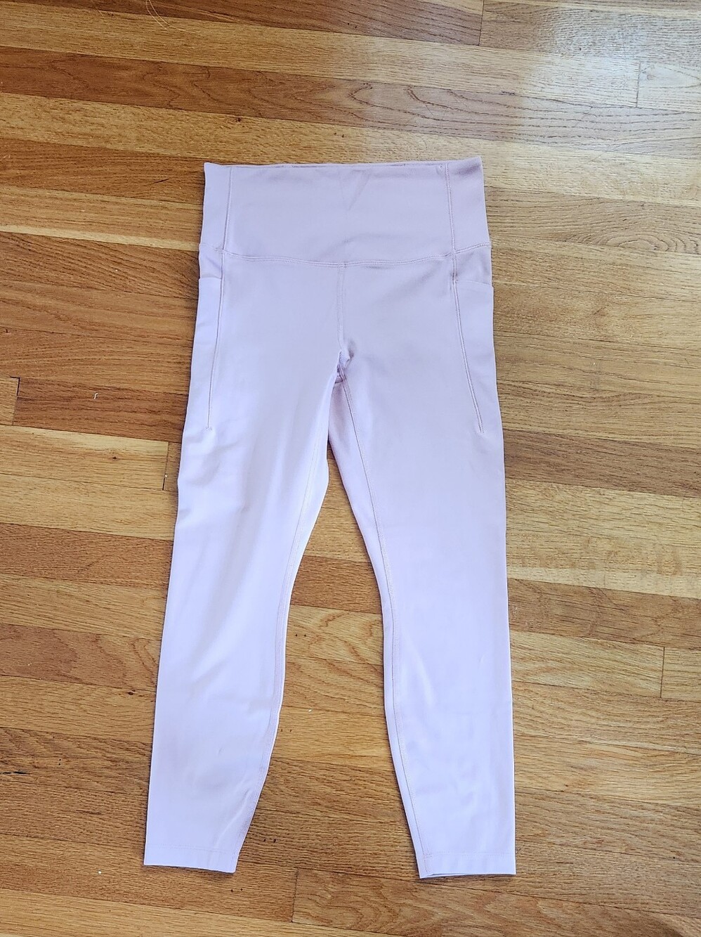 all in motion Light Pink High Rise 7/8 Length Dynamic Flex Performance Leggings